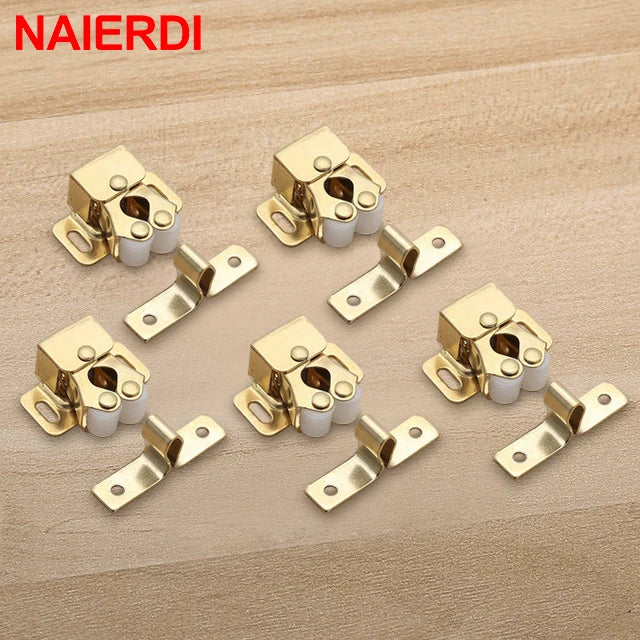 NAIERDI 2-10PCS Arresto di Portello Più Vicino Tappi Damper Buffer Magnete Fermo Per Armadio Per Il Guardaroba Ferramenteria E Attrezzi Accessori Per Mobili