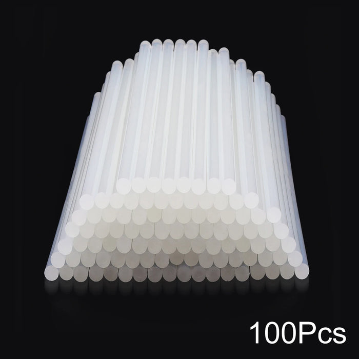 10-100 pz/lotto 7mm / 11mm Trasparente Hot-melt Pistola Colla Stick per Pistola di Calore Pistola Adesivo Strumenti FAI DA TE Riparazione accessori in lega