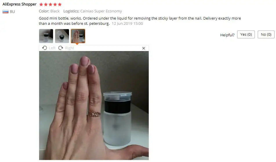 Mini dispenser per nail art da 75 ml, bottiglia vuota, gel acrilico, detergente per rimozione smalto, contenitore per liquidi, piccola pressione