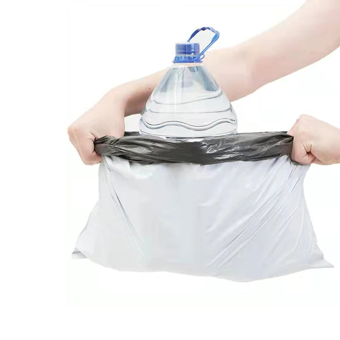 Sacchetti per buste di spedizione sacchetto di immagazzinaggio per buste Express in plastica sacchetti postali di colore bianco grigio sacchetto per corriere con sigillo autoadesivo