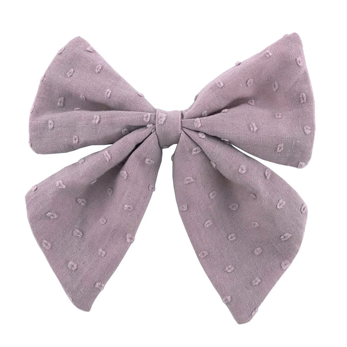 Fiocchi per capelli in cotone e lino Boutique Fermagli per capelli Neonate Donne Grandi mollette per fiocco da marinaio Fermagli per capelli Accessori per capelli Copricapo