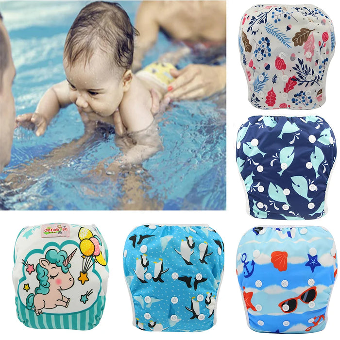 Pannolini da nuoto per neonati Pannolini di stoffa per bambini Costume da bagno per bambini Costume da bagno per bambini Costumi da bagno per bambini Costume da bagno per ragazze Baby Badpak