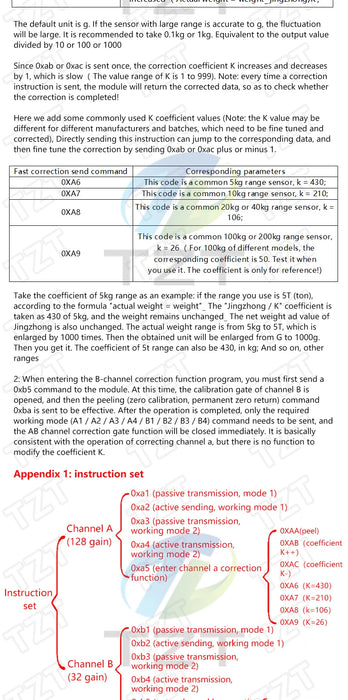 Cella di carico TZT 1KG 5KG 10KG 20KG HX711 Modulo AD Sensore di peso Bilancia elettronica Sensore di pressione di pesatura in lega di alluminio