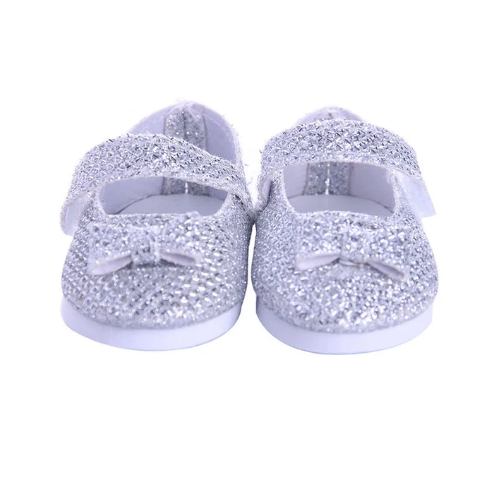 Scarpe da bambola Vestiti Stivali fatti a mano Scarpe da 7 cm per 18 pollici americani e 43 cm Accessori per bambole appena nate per la generazione di giocattoli per ragazze fai da te