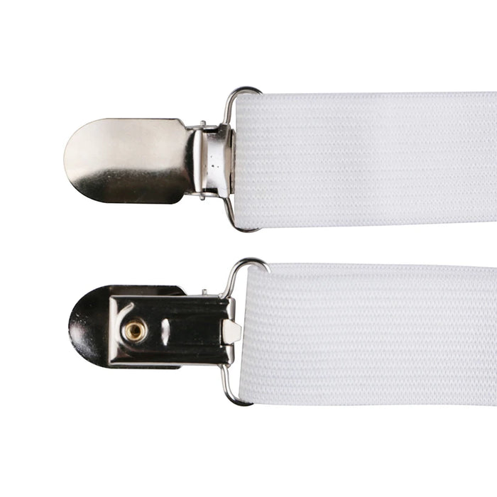 4 pezzi coprimaterasso elastico regolabile supporto angolare Clip elementi di fissaggio lenzuolo cinghie pinze reggicalze gancio chiusure ad anello 35