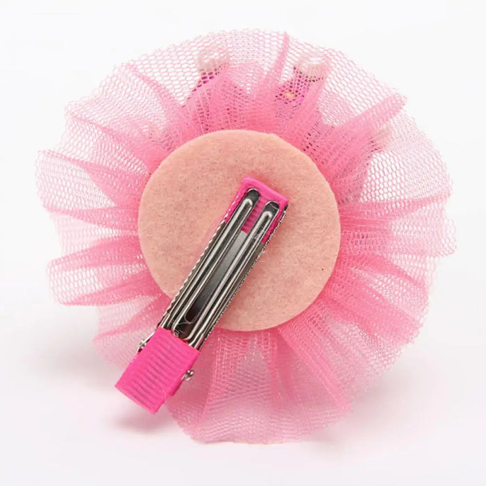 NUOVA Sveglia Bella Delle Ragazze Corona Clip di Capelli Della Principessa Del Merletto Della Perla Lucido star Fascia Delle Forcelle Dei Capelli Della Fascia Copricapi Accessori