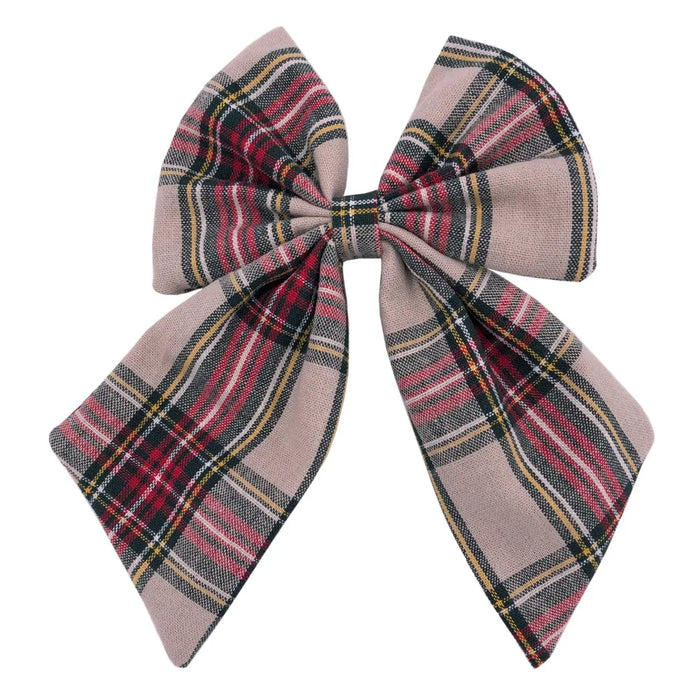 Fiocchi per capelli in cotone e lino Boutique Fermagli per capelli Neonate Donne Grandi mollette per fiocco da marinaio Fermagli per capelli Accessori per capelli Copricapo