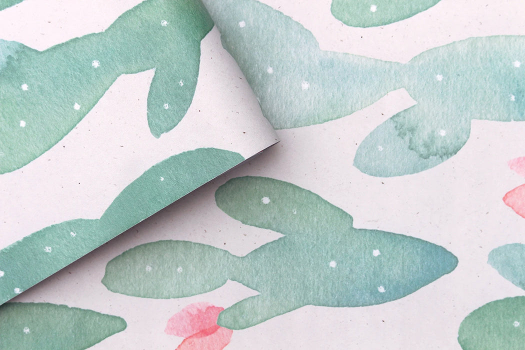 Impermeabile Cactus Buccia E Bastone di Carta Da Parati Rimovibile Per Armadietti Verde/Rosa Autoadesiva Del Vinile Carta Da Parati Kidroom Casa Decorare