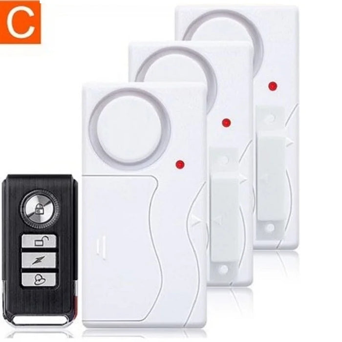 Darho porta finestra ingresso sicurezza ABS telecomando senza fili allarme antifurto sensore magnetico sistema di allarme porta Kit di protezione della casa