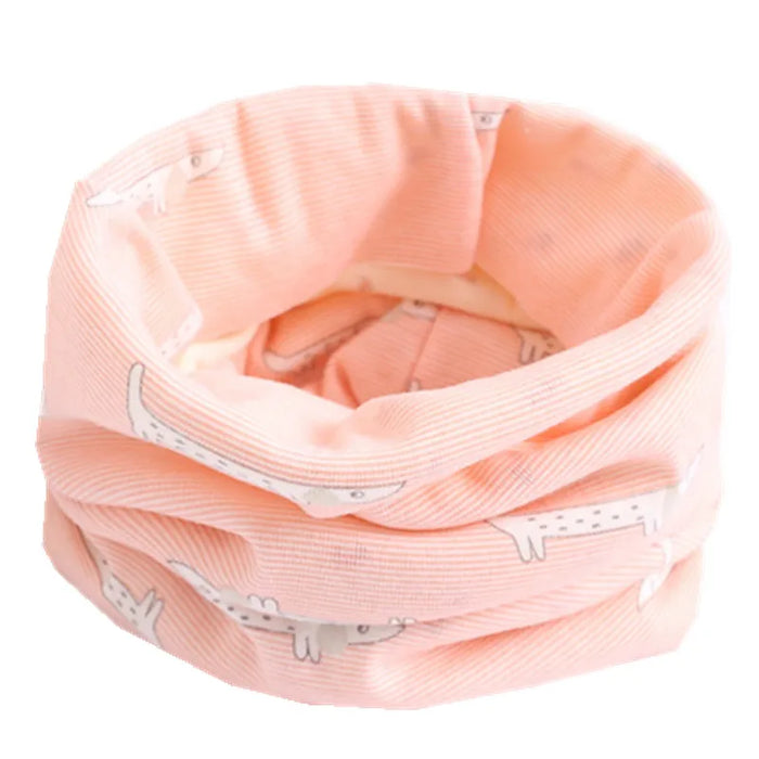 2024 Nuova Primavera Autunno Bambini Sciarpa Moda Bambini Bambino Sciarpa di cotone Ragazzi Ragazze O Ring Sciarpa Bambini Collare Bambino Sciarpa al collo
