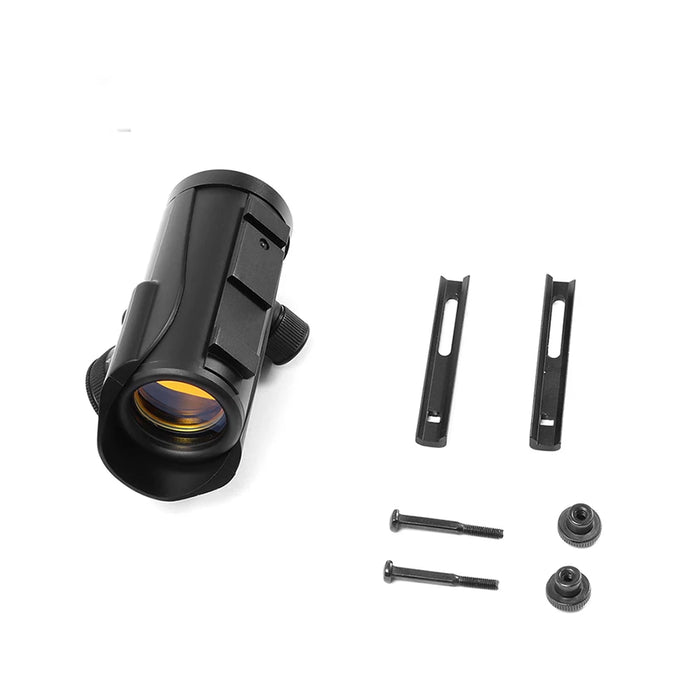 1x40 Red Dot Scope Sight Rifle scope Green Red Dot Collimatore Dot con 11mm/20mm Rail Mount Airsoft Air Hunting