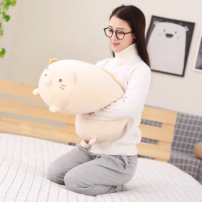 1 pz 90cm carino angolo Bio cuscino animazione giapponese Sumikko Gurashi peluche farcito morbido regalo di san valentino per regali bambina