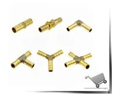 Elettrovalvola elettrica in plastica 12V 24V 220V Normalmente chiusa 1/4 "3/8" Tubo flessibile Conntection rapida RO Acqua Sistema ad osmosi inversa