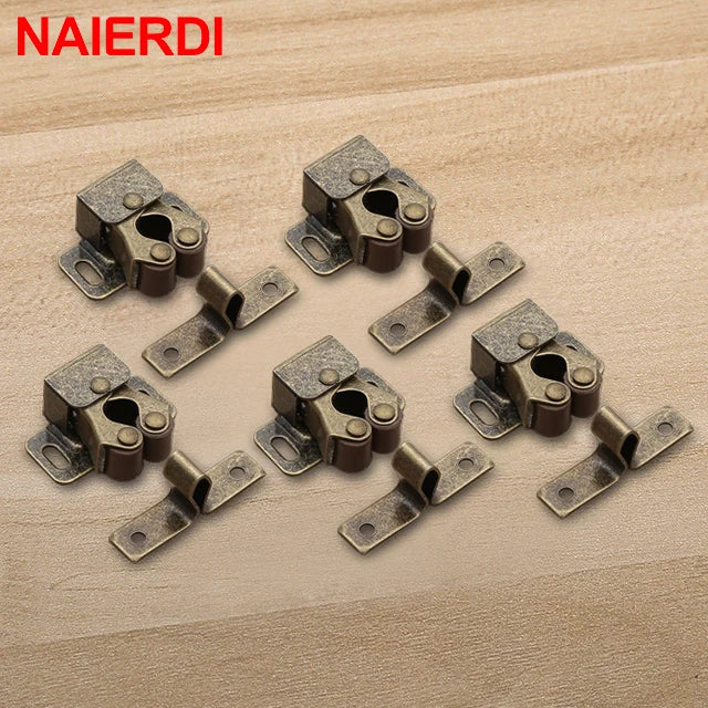 NAIERDI 2-10PCS Arresto di Portello Più Vicino Tappi Damper Buffer Magnete Fermo Per Armadio Per Il Guardaroba Ferramenteria E Attrezzi Accessori Per Mobili