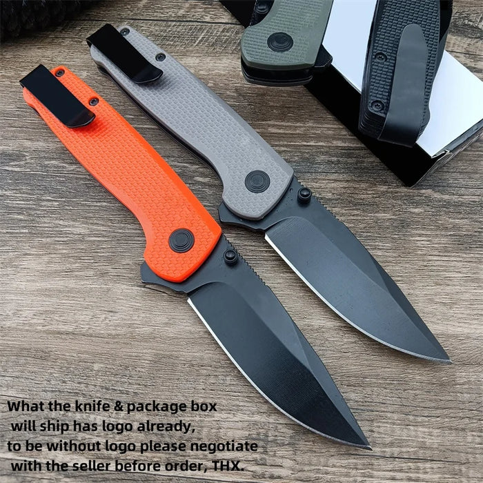 Convenient Survival Hunting Fishing Fruit Knife Nylon Fiber Handle High Hardness Mountaineering EDC Folding Knife