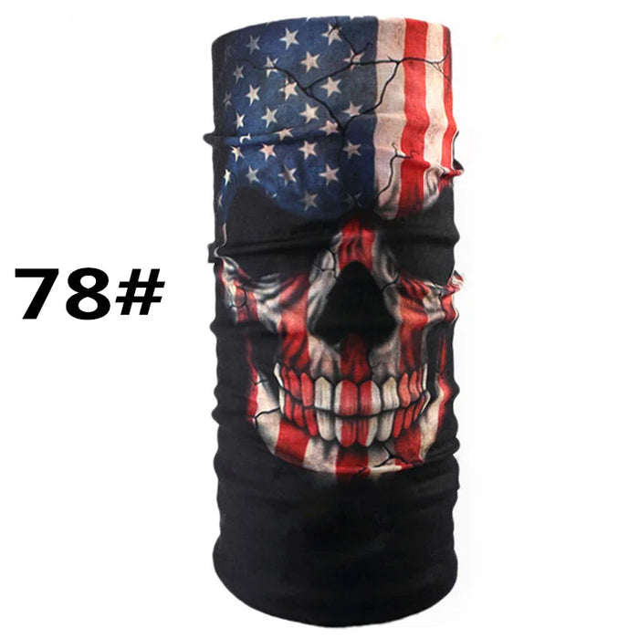 New Fashion Fascia per capelli Sciarpa Anello magico Collo Drago Bandana Varietà Turbante Cappuccio Multi funzione Tubolare senza cuciture per moto