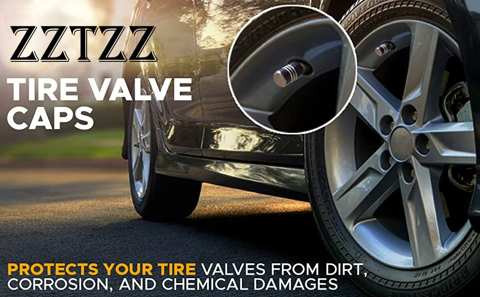 8Pc Cappucci per valvole per pneumatici Copri stelo per cerchioni Tappo per ruota automatico antipolvere Cappucci per capezzoli in lega di alluminio per auto e moto Bici