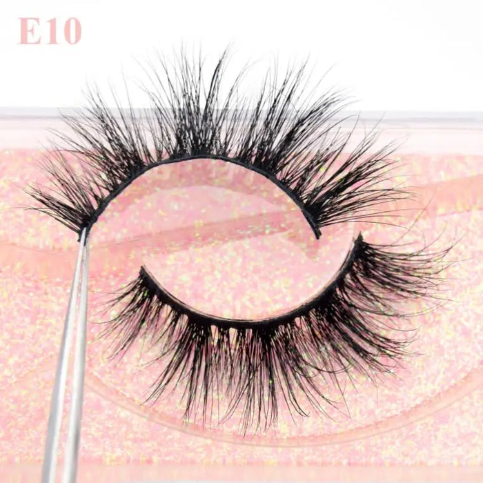 Ciglia Visofree Ciglia di visone 3D Ciglia naturali fatte a mano Ciglia finte lunghe e morbide Ciglia di visone cruelty free ad alto volume D101