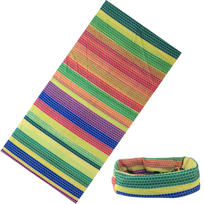 Nuova bandana multifunzionale fascia per capelli anello sciarpa al collo foglie mimetiche sciarpa magica tubolare senza cuciture regalo per il bambino