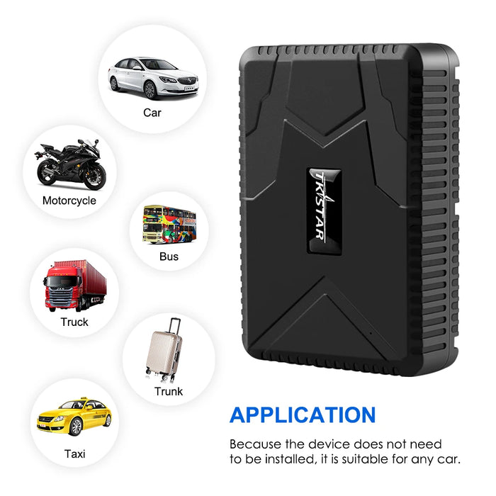 Localizzatore GPS per auto TK915 Localizzatore GPS 10000mAh Magnete Impermeabile IP65 Localizzatore GPS per auto Avviso antimanomissione APP gratuita a vita PK TKSTAR TK905