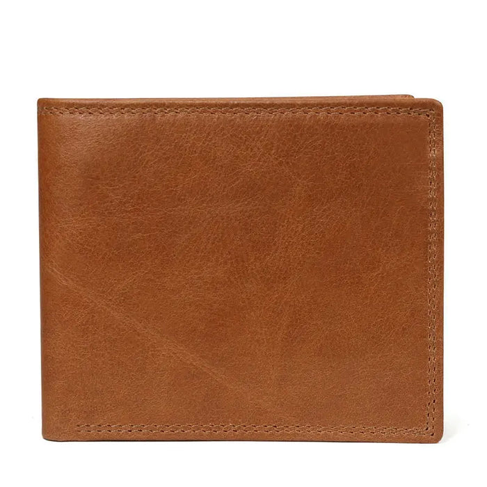 Portafogli da uomo in vera pelle di mucca con tasca portamonete portafoglio da uomo Vintage con blocco RFID portafoglio da uomo in vera pelle con porta carte