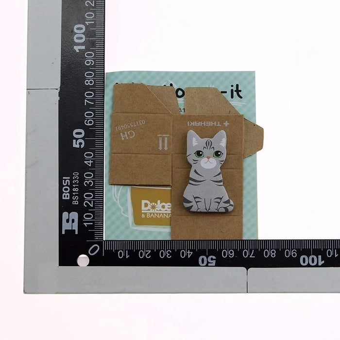 Grazioso gattino kawaii note adesive adesivo simpatico gattino blocco note memo pad ufficio postale scuola cancelleria fornitura gatto regalo divertente cane