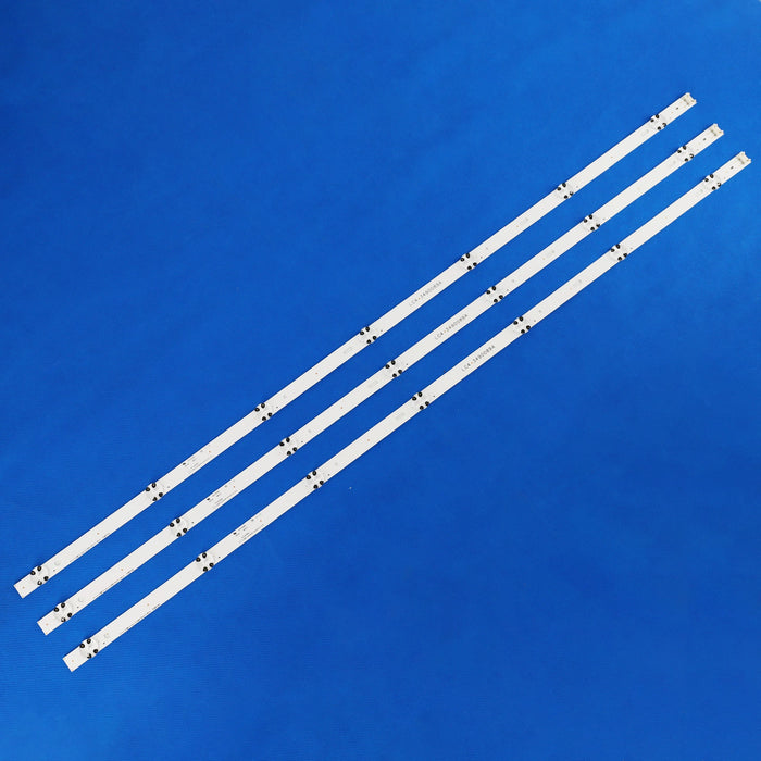 Nuovo kit 3 PCS 7LED 830 millimetri striscia di retroilluminazione a LED per LG 43UK6300PLB 43UJ651V 43UJ701V 43UJ65_UHD_L innotek ypnl-17Y 43inch_A LC43490074A