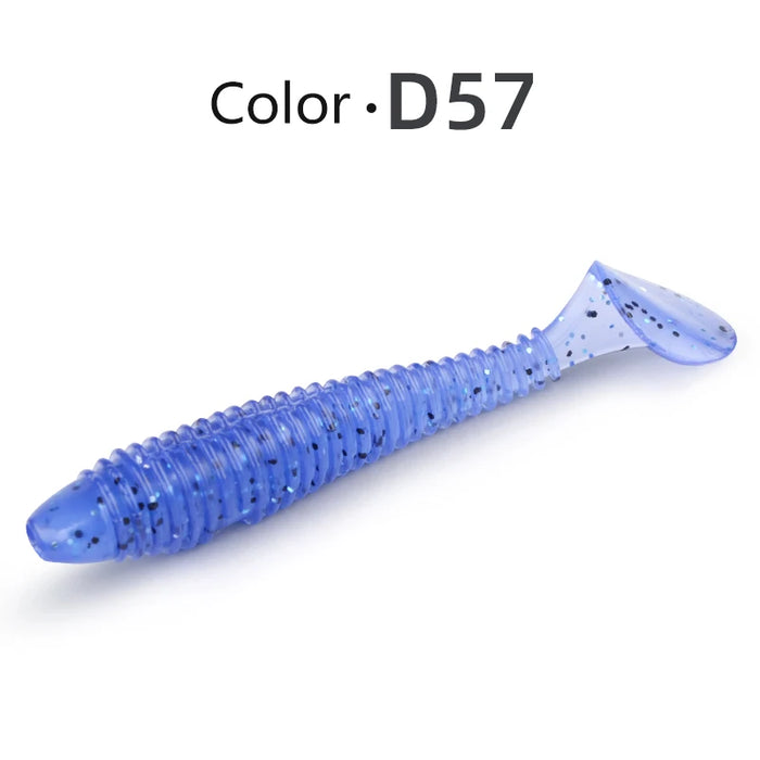 Hy Swing Impact FAT Fishing Lures 75mm 85mm 180mm Paddle Tail esche Wobbler Fishing soft Lure per bass Silicone Bait