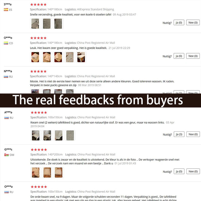 Tovaglia con motivo floreale margherita Vendita calda Tovaglia rettangolare in lino e cotone con bordo in pizzo Tessili per la casa dell'hotel