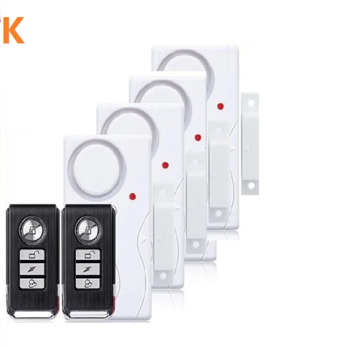 Darho porta finestra ingresso sicurezza ABS telecomando senza fili allarme antifurto sensore magnetico sistema di allarme porta Kit di protezione della casa