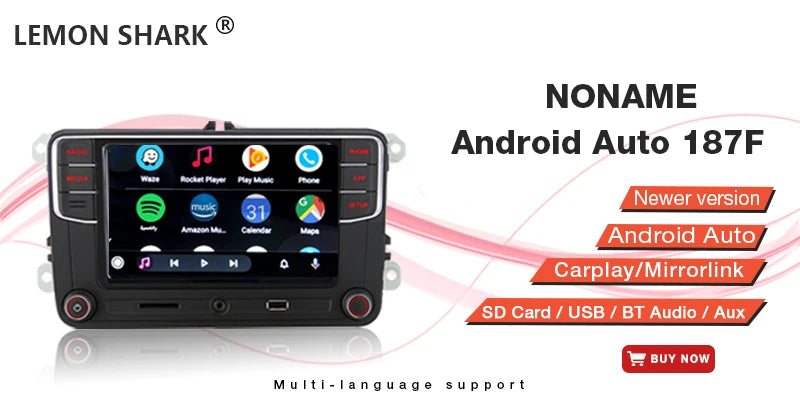 RCD330 RCD360 adattatore simulatore di controllo pulsante volante multifunzione per VW Golf 5 6 Jetta MK5 Touran Caddy Passat B6