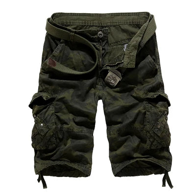 US Size 2025 Nuovi pantaloncini cargo larghi mimetici da uomo Pantaloncini cargo mimetici militari estivi cool Homme