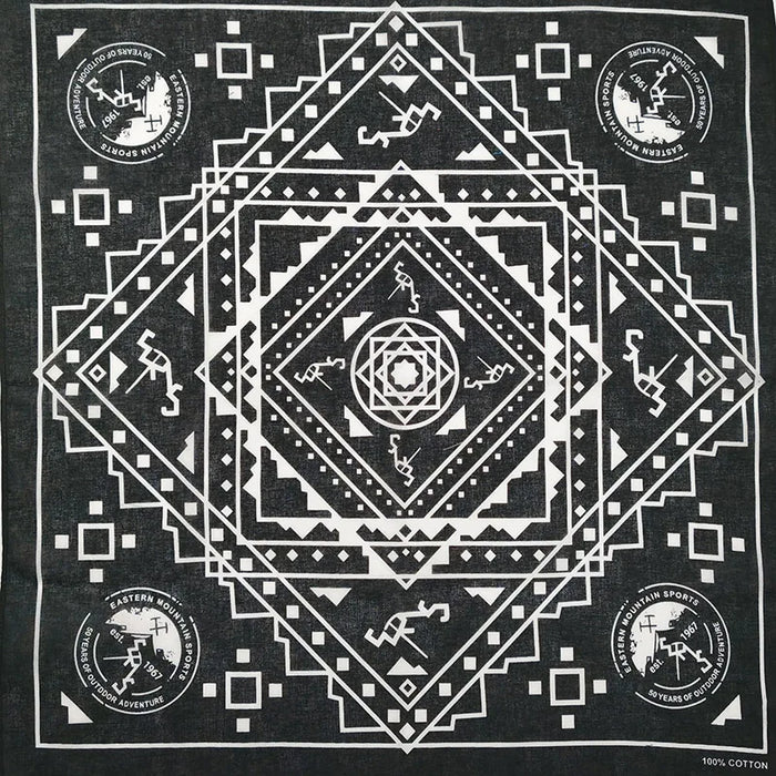 Nuovo Design Moda Hip Hop 100% Cotone Teschio Bandana Sciarpa Quadrata Nero Paisley Fascia per Bicicletta per Donne/Uomini/Ragazzi/Ragazze