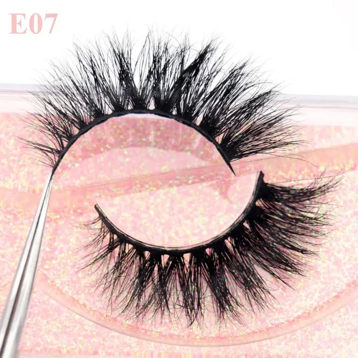 Ciglia Visofree Ciglia di visone 3D Ciglia naturali fatte a mano Ciglia finte lunghe e morbide Ciglia di visone cruelty free ad alto volume D101