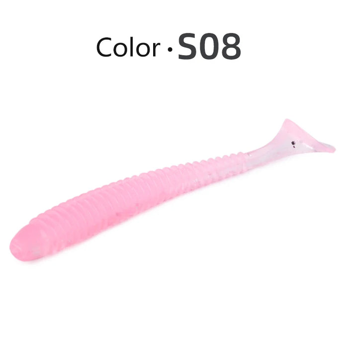MEREDITH Swing Impact Esche da pesca 55mm 65mm 75mm Pesca Esche morbide Pesca in mare Leurre Souple Esche in silicone Esca