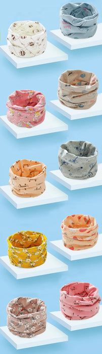 Nuovo autunno inverno bambini sciarpa di cotone LIC bambini bambino sciarpa al collo ragazzi ragazze sciarpe bambino collare caldo O anello fazzoletto da collo magico