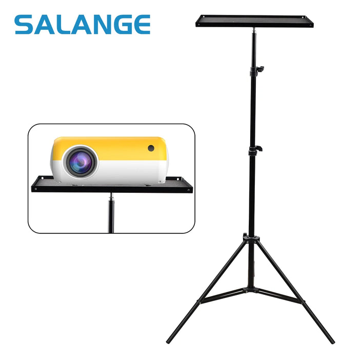 Staffa per proiettore Treppiede da viaggio Supporto per altoparlante Estensibile 110 cm 160 cm Accessori Montaggio testa a sfera per fotocamera DSLR per laptop all'aperto