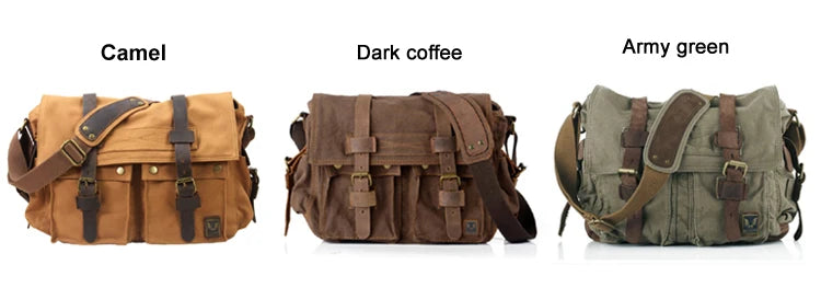 SONO LEGEND Will Smith Tela + Borsa a tracolla da uomo in vera pelle Borsa a tracolla in tela da uomo Borsa a tracolla Borsa casual a tracolla