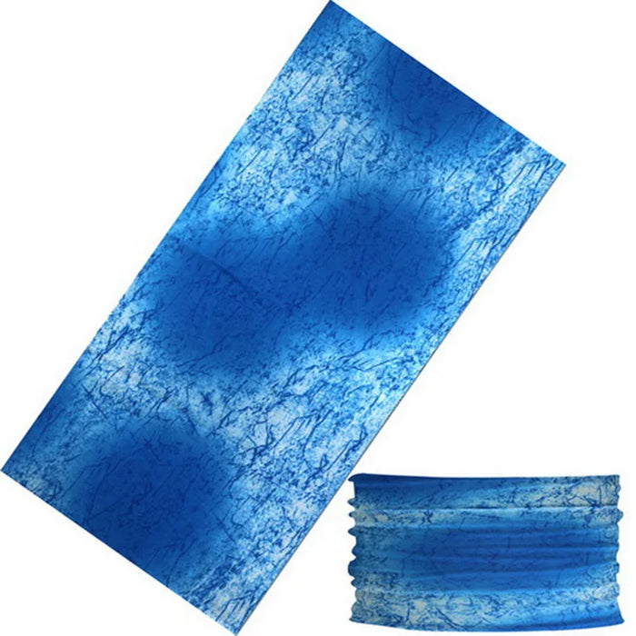 Sciarpa al collo con anello magico con teschio Fascia per capelli Bandana multifunzionale Viso Tubo tubolare senza cuciture Sciarpe unisex per uomo donna