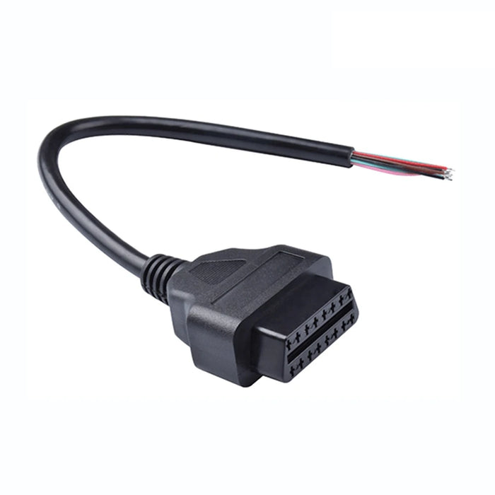 OBD2 16Pin Maschio Connettore Per ELM327 Adattatore di Estensione Cavo OBD OBDII EOBD ODB2 16 Pin OBD 2 Adattatore di Apertura Cavo Femmina
