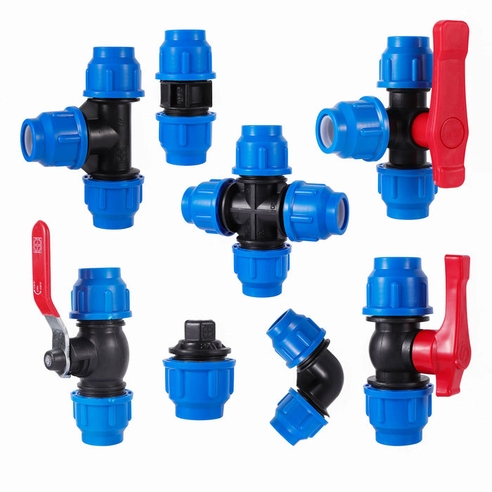 Tubo flessibile per irrigazione con tubo flessibile morbido da 10 m/20 m/40 m 1/4 '' 4/7 mm Tubo per gocciolamento da giardino Tubo in PVC Sistema di irrigazione Sistemi di irrigazione per serre