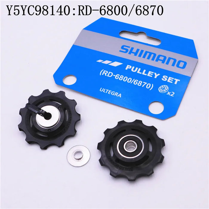 Set puleggia deragliatore posteriore Shimano 4700/5800/6800/R8000/M4000/M610/M6000/M7000/M780/M8000/6700/Deore/XT/SLX/Ultegra/105/GRX