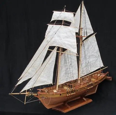 Nuova versione scala 1/96 classici antica nave modello in legno kit di costruzione Harvey 1847 barca a vela in legno decorazioni per la casa fai da te
