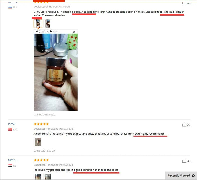 PURC Trattamento magico Maschera per capelli Nutrizione Maschera per infusione per 5 secondi Ripara i danni ai capelli Ripristina la cura dei capelli morbidi