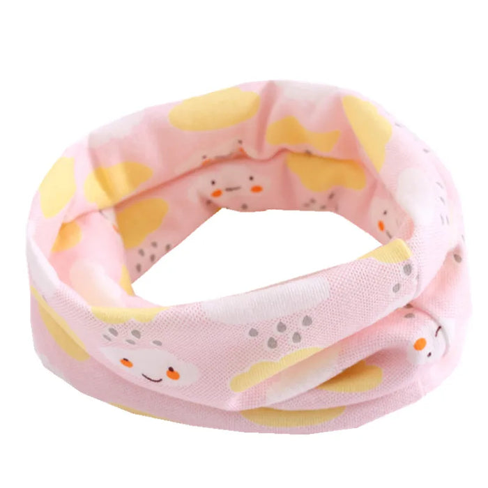 2024 Nuova Primavera Autunno Bambini Sciarpa Moda Bambini Bambino Sciarpa di cotone Ragazzi Ragazze O Ring Sciarpa Bambini Collare Bambino Sciarpa al collo