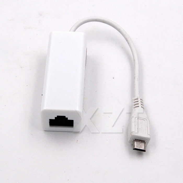 Connettore per scheda da Micro USB a lan per Tablet 2.0 5 Pin 10/100 adattatore per scheda di rete LAN Ethernet maschio RJ45 femmina