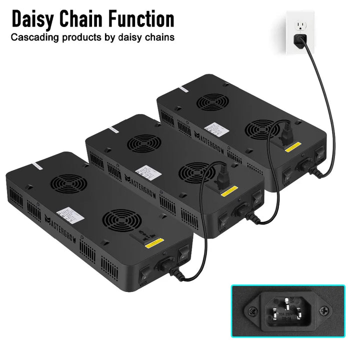 Spettro completo 300/600/800/1000/1200/2000W LED Pianta Coltiva La Luce 410-730nm Per Pianta da Interno Fiore Serra Giardino Coltiva Tenda scatola