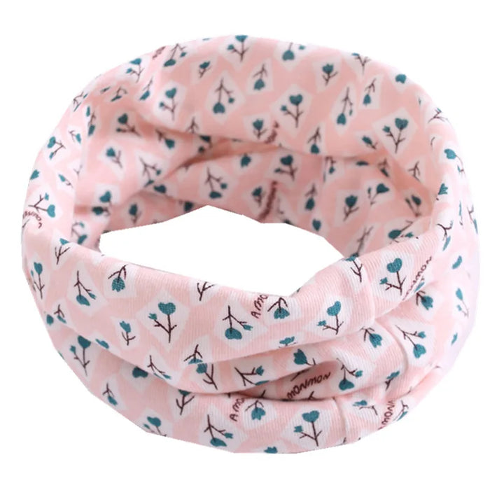 2024 Nuova Primavera Autunno Bambini Sciarpa Moda Bambini Bambino Sciarpa di cotone Ragazzi Ragazze O Ring Sciarpa Bambini Collare Bambino Sciarpa al collo