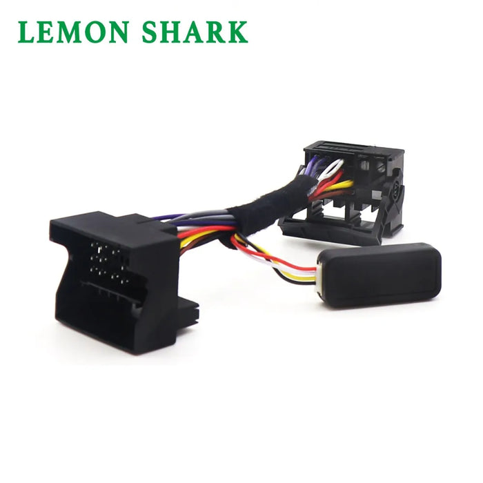 RCD330 RCD360 adattatore simulatore di controllo pulsante volante multifunzione per VW Golf 5 6 Jetta MK5 Touran Caddy Passat B6