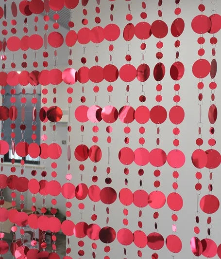 Paillettes in PVC Tende Articoli per la casa partizioni Tenda in plastica Forniture per la casa Decorazione festiva di nozze